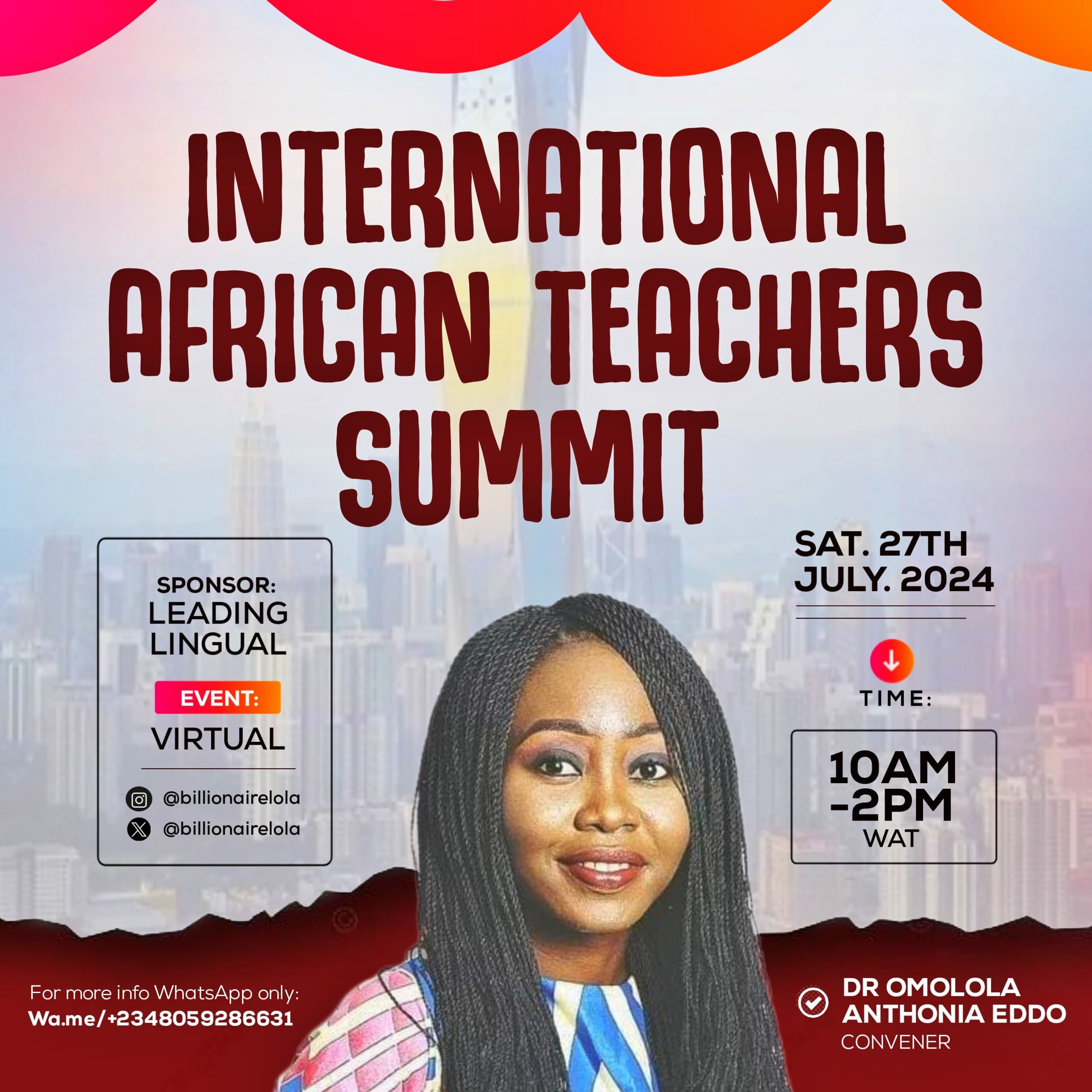 Sponsored Event Flier 2